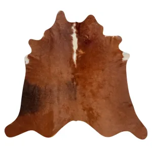 Natural Argentine Cowhide 4' 7" x 5' 11"