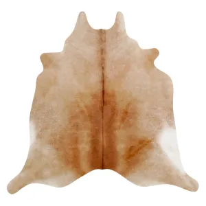 Natural Argentine Cowhide 4' 7" x 5' 3"