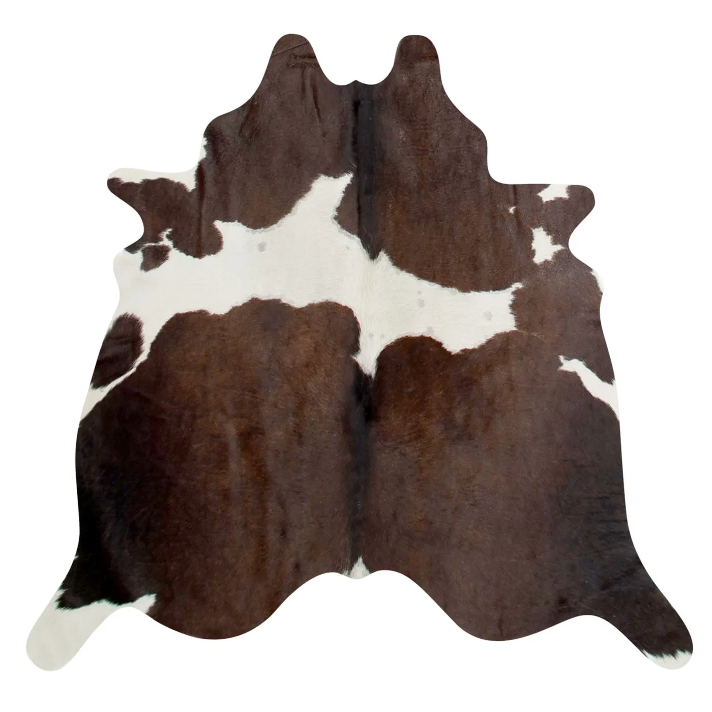 Natural Argentine Cowhide 4' 7" x 5' 3"