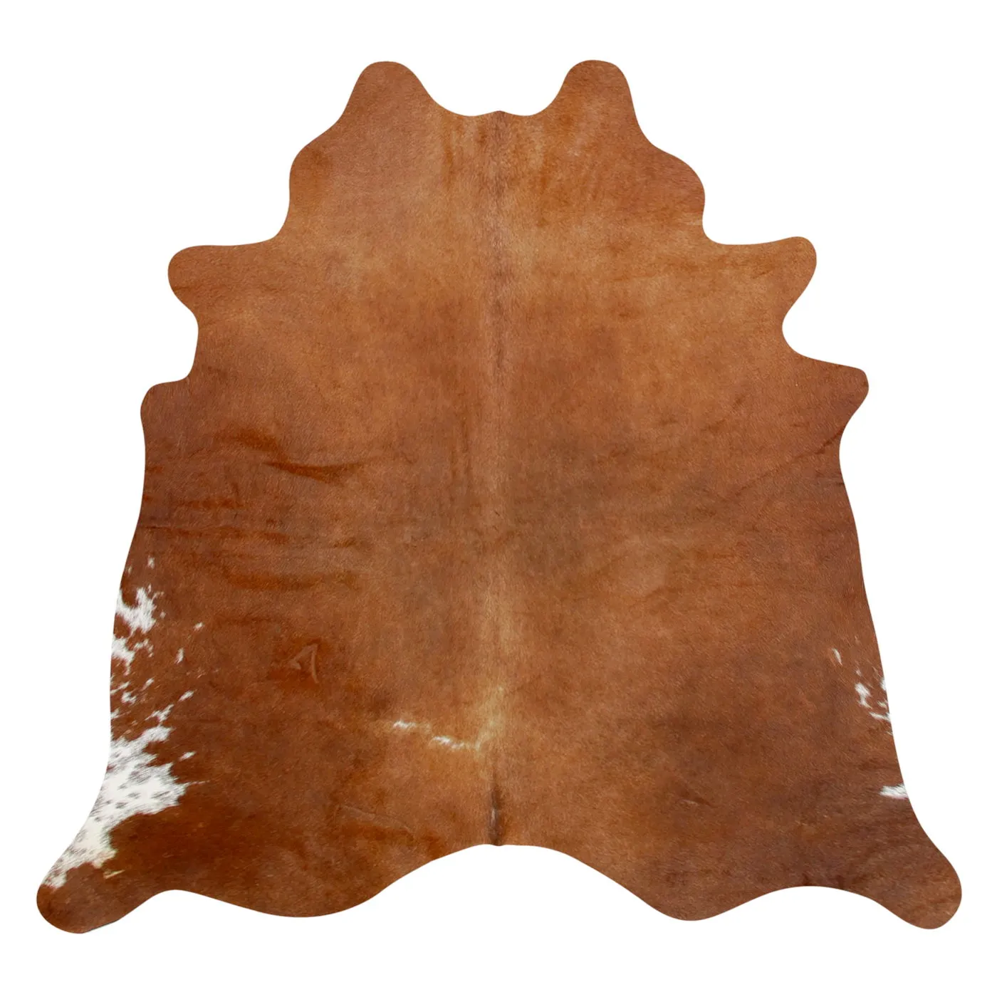 Natural Argentine Cowhide 4' 9" x 4' 11"