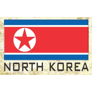 North Korea Fridge Magnet