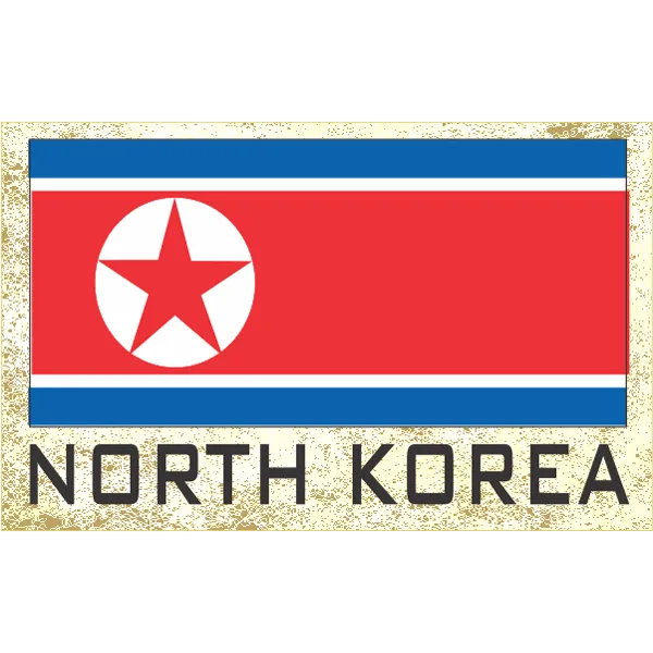 North Korea Fridge Magnet