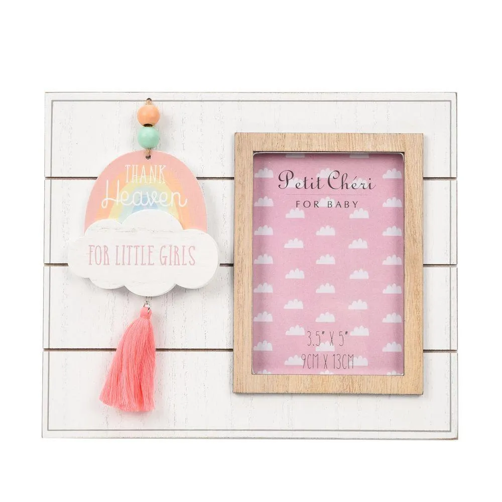 Petit Cheri "Thank Heavens for Little Girls" Photo Frame