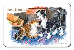 "Best Friends" Fridge Magnet