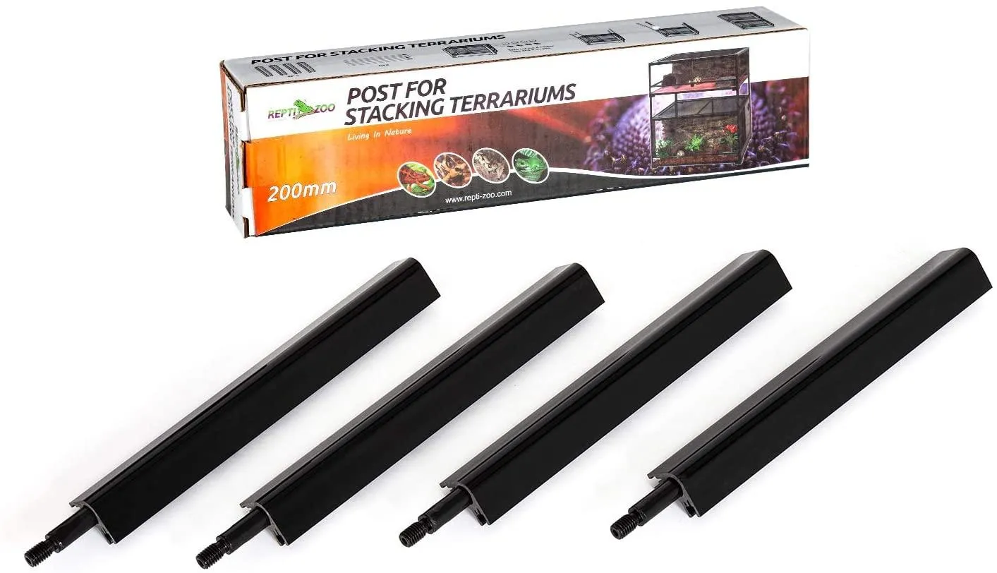 REPTI ZOO RK Knock-Down Reptile Terrarium Accessories - Stackers Post