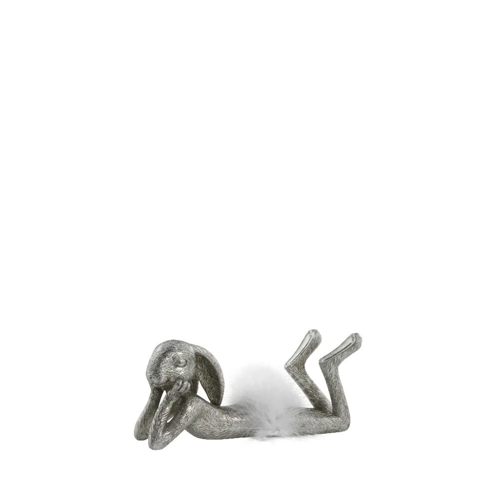 Semilla Easter Bunny Figrune H8.4 cm. silver