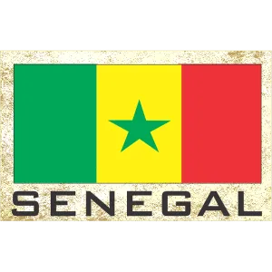 Senegal Fridge Magnet