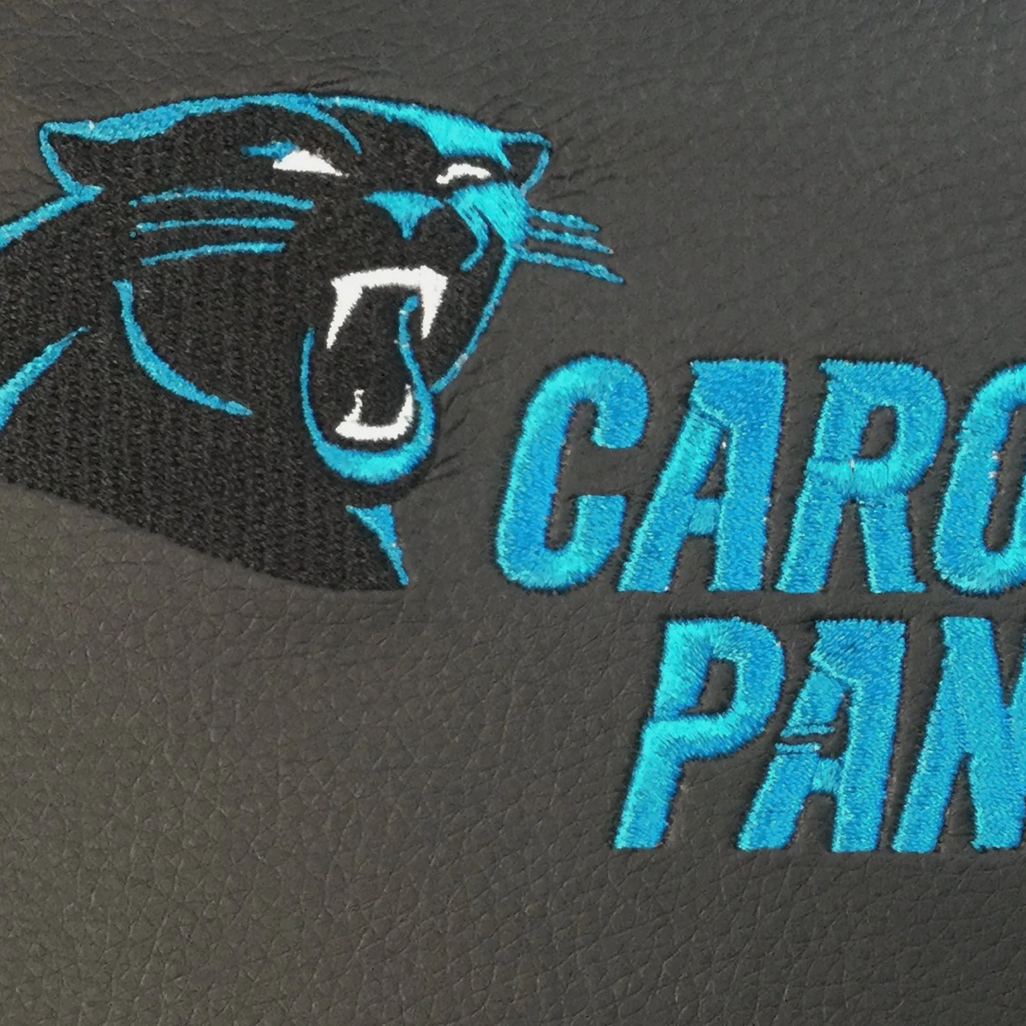 Stealth Recliner with  Carolina Panthers Secondary Logo