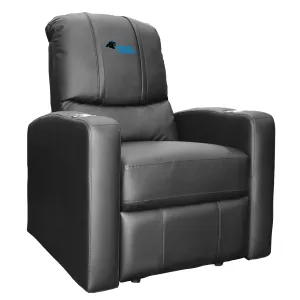 Stealth Recliner with  Carolina Panthers Secondary Logo