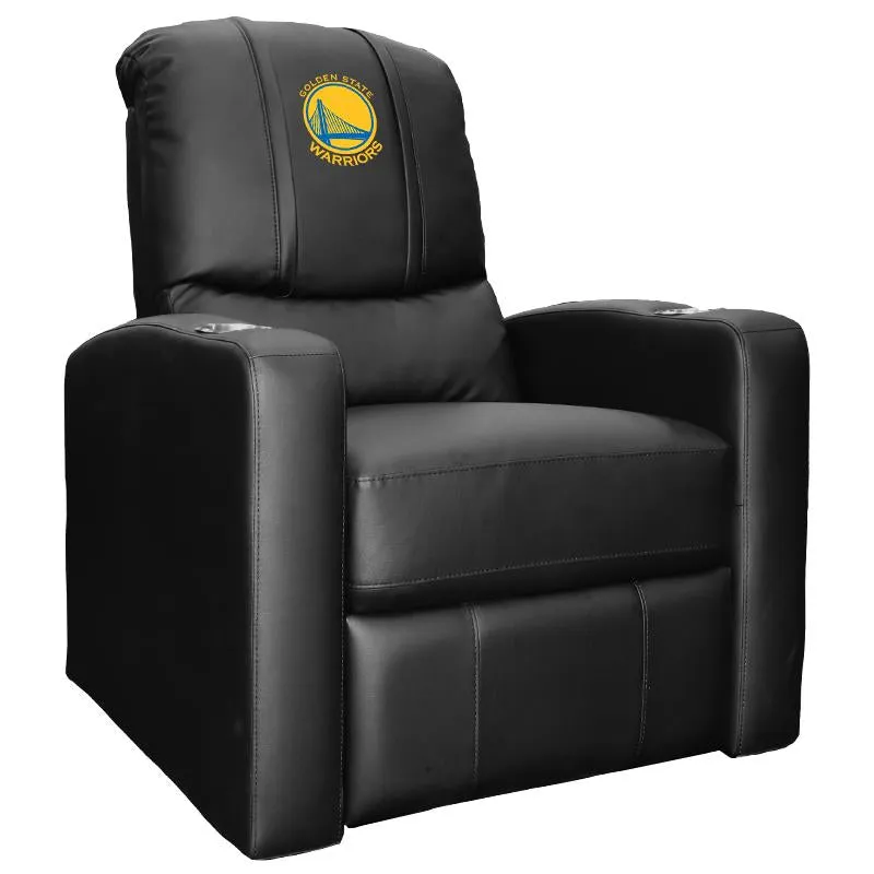 Stealth Recliner with Golden State Warriors Global Logo