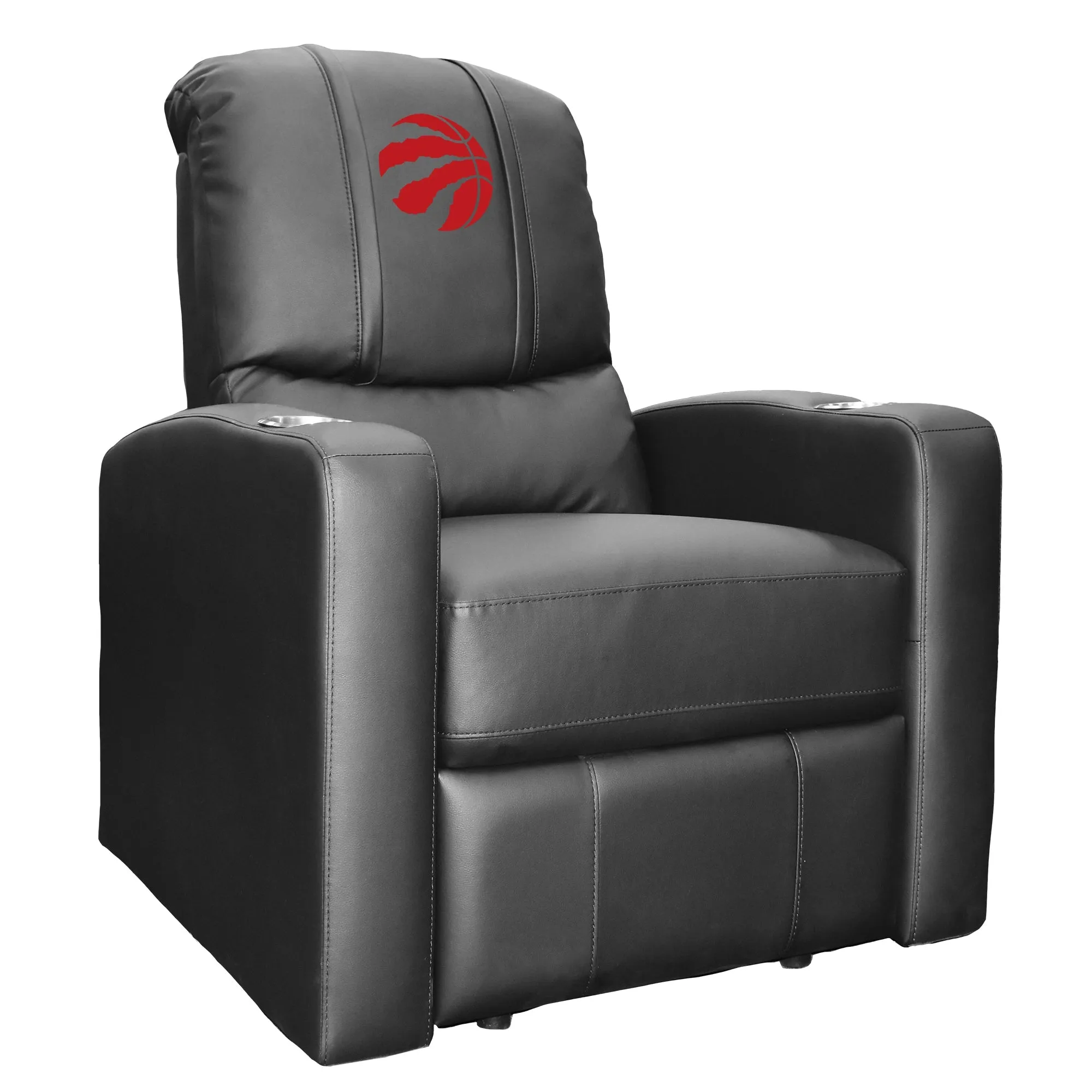 Stealth Recliner with Toronto Raptors Primary Red  Logo