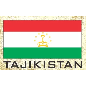 Tajikistan Fridge Magnet