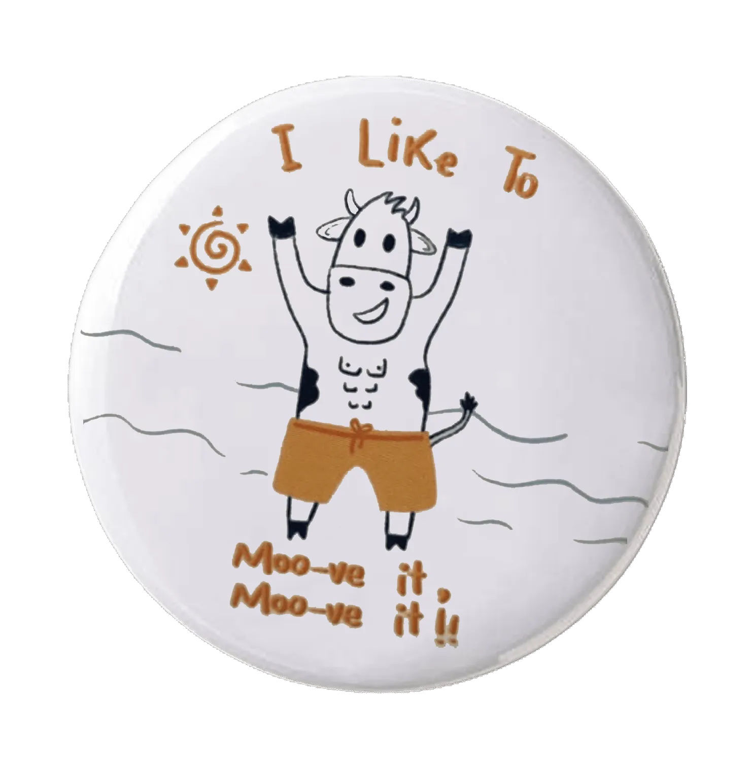 Unoriginal Thoughts Move It Move It Fridge Magnet