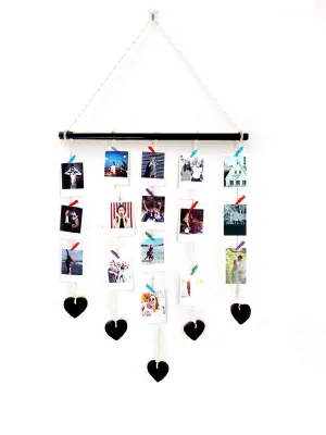 VAH Wooden Photo Frame for Home décor and Wall décor (Rope With Dil)