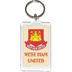 West Ham United Acrylic Key Holders